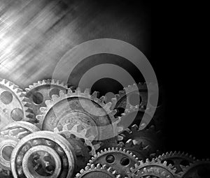 Cogs Gears Industrial Business Background