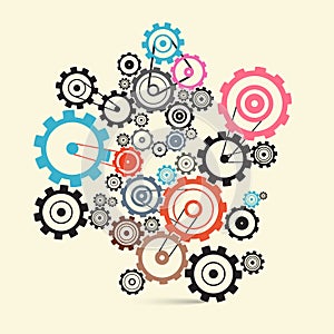 Cogs - Gears Vector