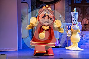 Cogsworth character from the Beauty and the Beast