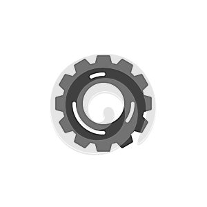 Cogwheel, cog vector icon