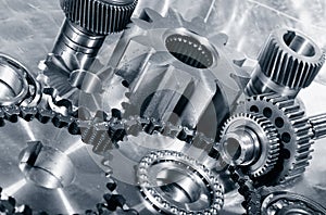 Cogwheels, gears and bearings engineering