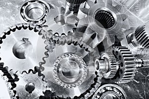 Cogwheels, gears and bearings engineering