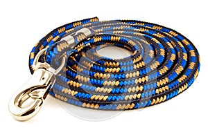 Coiled Mulitple Color Dog or Horse Lead