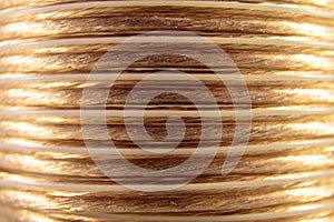 Coiled Speaker Wire