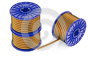 Coils of copper wires