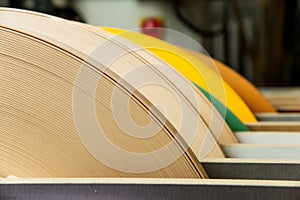 Coils of furniture finishing edges plastic band for banding machines