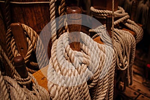 Coils Of Rope And Tackle