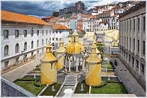Coimbra, Portugal. Jardim de Manga photo