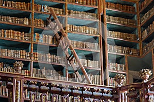 COIMBRA, PORTUGAL - University library in the Europe`s oldest university in Coimbra