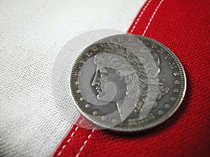 Coin-1888 American Silver Dollar
