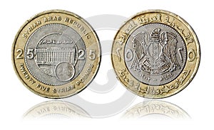 Coin 25 pound. Syrian Arab Republic. 2003