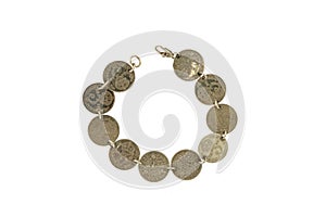 Coin bracelet