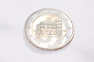 A coin collection of 2 euro commemorative coins