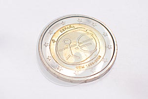 A coin collection of 2 euro commemorative coins