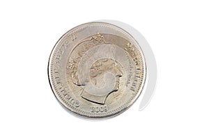 A coin from Gough Island