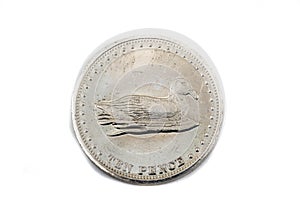 A coin from Gough Island