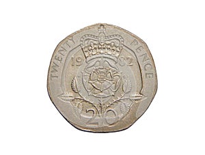 Coin of Great Britain 20 pence