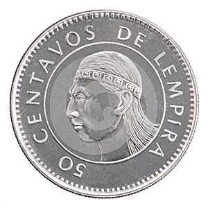 Coin honduras centavo photo