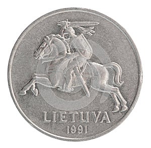 Coin Lithuanian cents