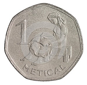 Coin one metical