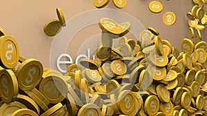 Coin piling up Rising cost of education.