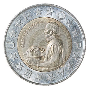 Coin Portuguese escudo photo