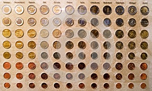coin, round, metal, Europa, numismatics, occasional, finance, bu