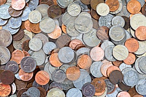 Coins background