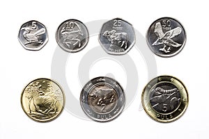 Coins from Botswana - Pula