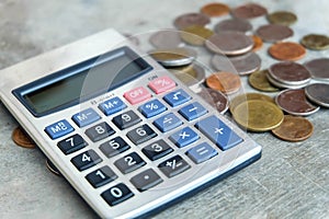 Coins and Calculator