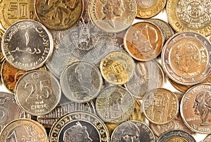 Coins from different countries