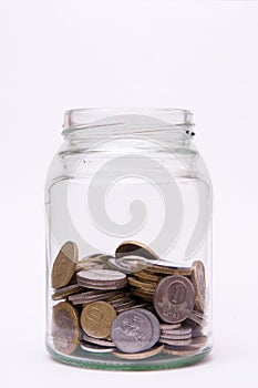 Coins in the jar