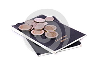 Coins and passports