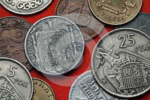 Coins of Spain under Franco photo