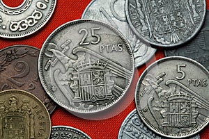 Coins of Spain under Franco photo
