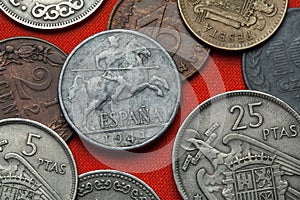 Coins of Spain under Franco photo