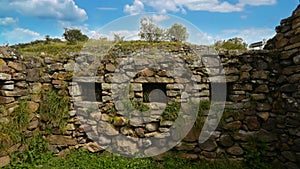 Cojitambo Inca ruins in CaÃ±ar province, Ecuador