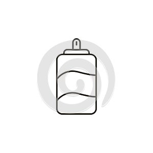 Coke pan, beverage vector icon. Simple element illustration from food concept. Coke pan, beverage vector icon. Drink concept