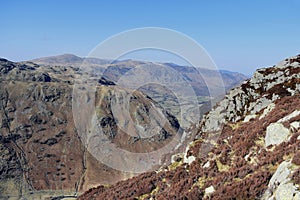 Borrowdale valley down there