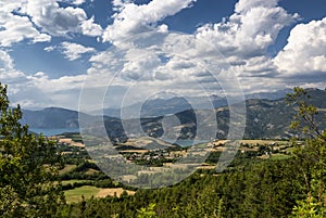 Col-Saint-Jean (France), mountain landscape