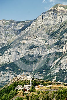 Col-Saint-Jean (France), mountain landscape