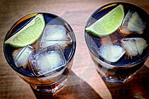 Cola, Alcoholic Cocktail, soft drink, freshness Cocktail