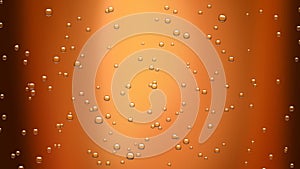 Cola bubbles (seamless loop) + alpha matte