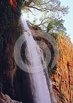 Cola de Caballo Waterfall. Nuevalos, Zaragoza, Spain.