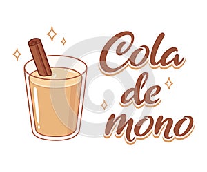 Cola de mono Chilean drink