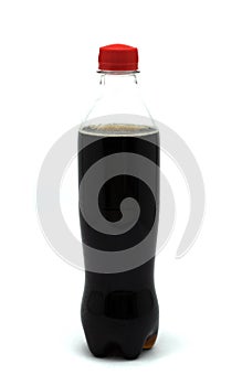 Cola drinks on a white background