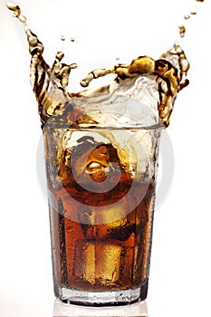 Cola splash
