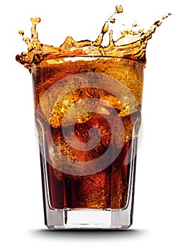 Cola splash