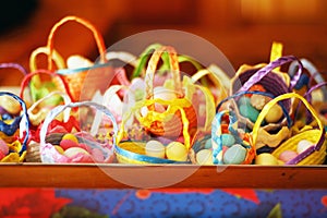 Colacion basket, a mexican christmas tradition