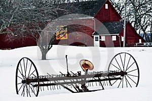 Colby-Peterson Historic Farm with Antique Equipment